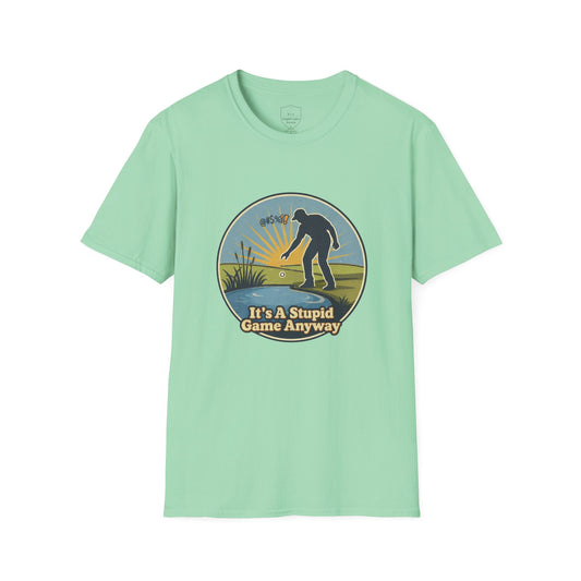 The Sun Hat – Its A Stupid Game Anyway hat with a golf ball sun