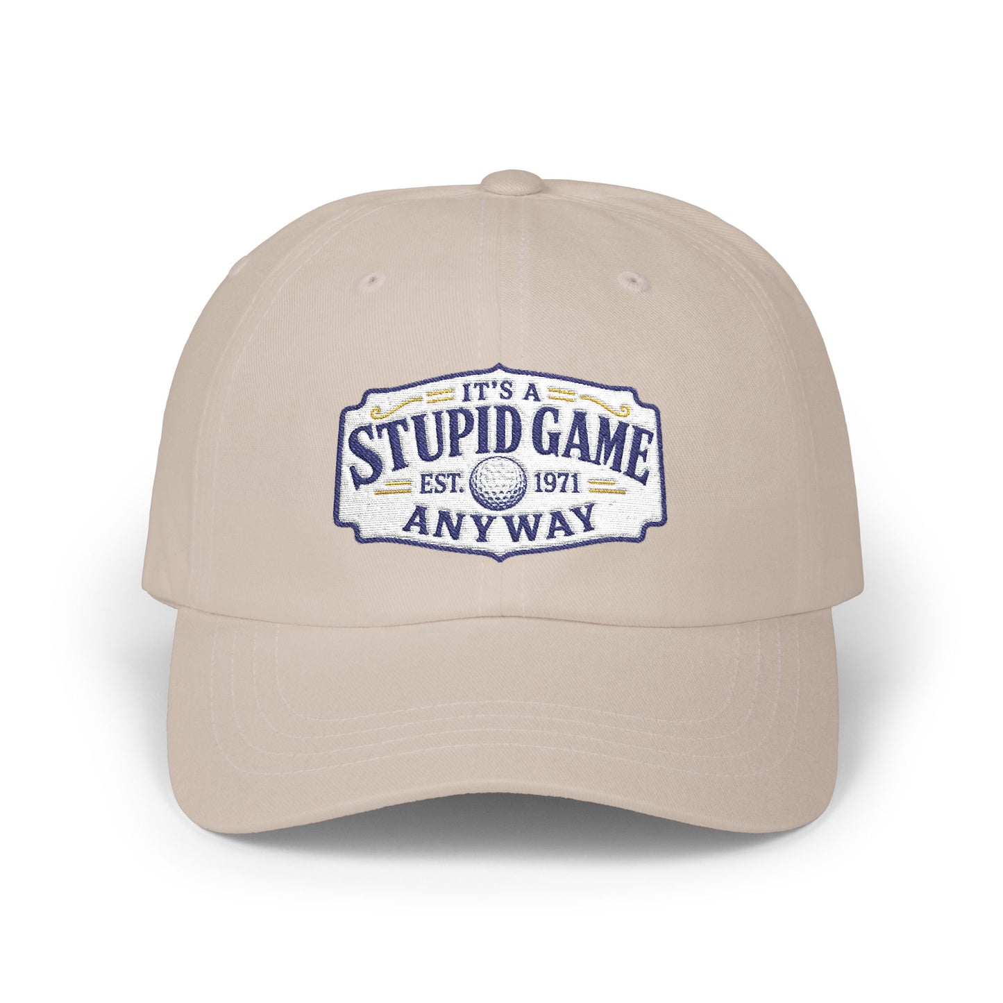 The Jack - It's A Stupid Game Anyway Natural Light inspired hat
