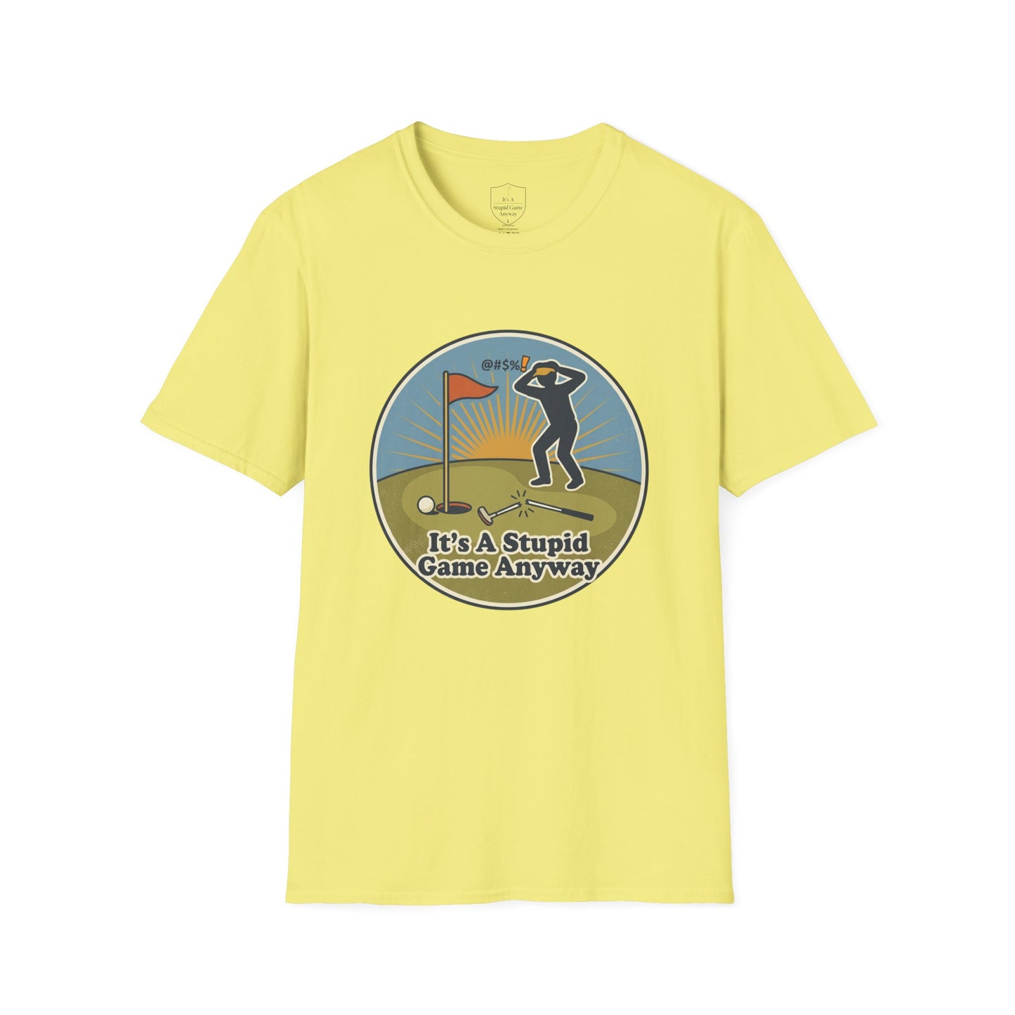 The Snap – Broken Club Golf T-Shirt | It’s A Stupid Game Anyway