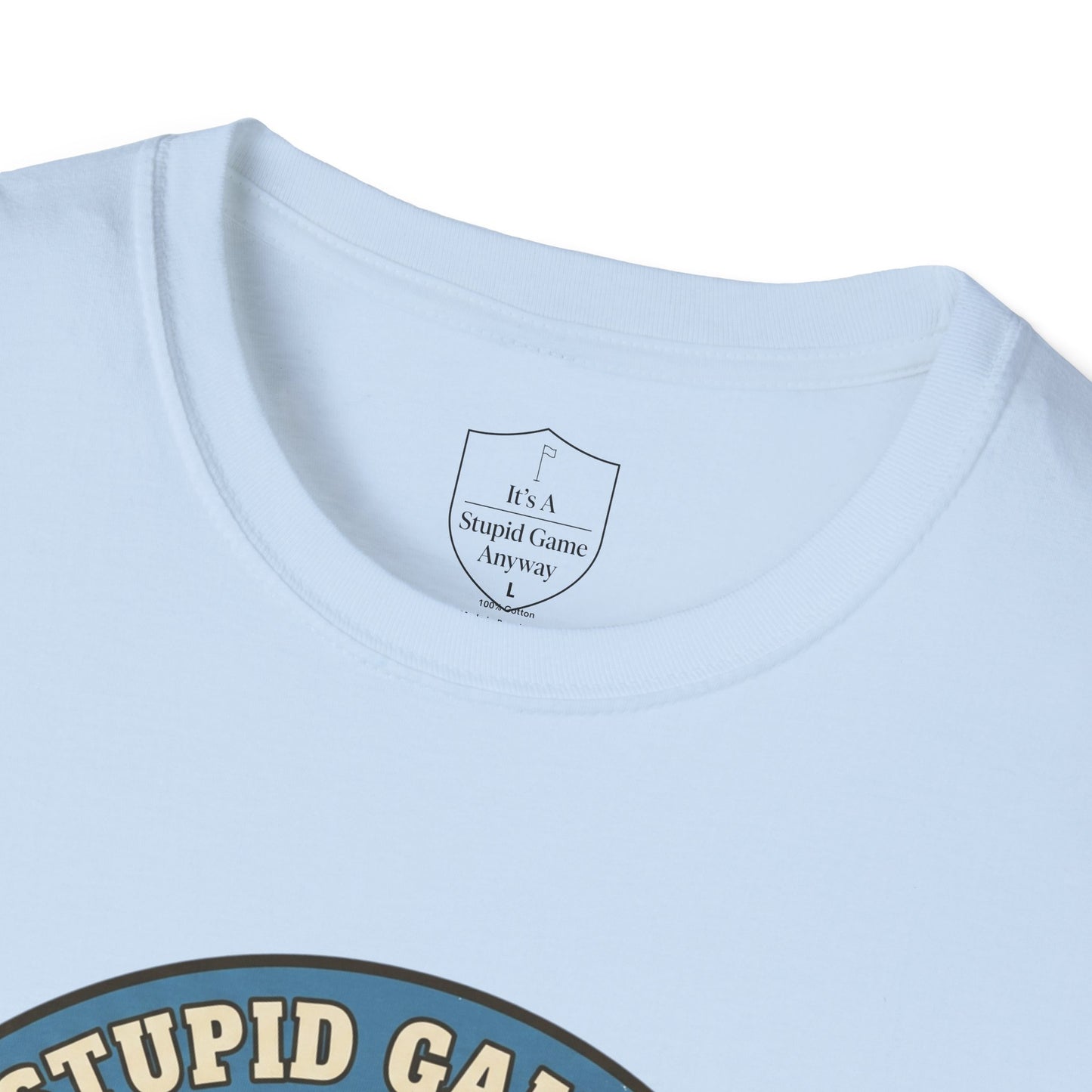 The Divot: Fairway Divot Golf T-Shirt | It’s A Stupid Game Anyway