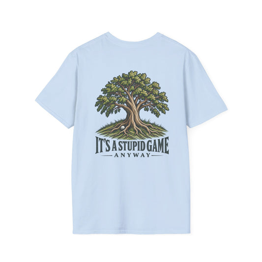 The Greenwood – Vintage Tree Golf T-Shirt | It’s A Stupid Game Anyway