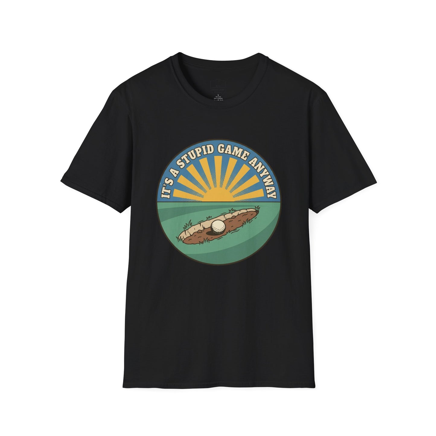 The Divot: Fairway Divot Golf T-Shirt | It’s A Stupid Game Anyway