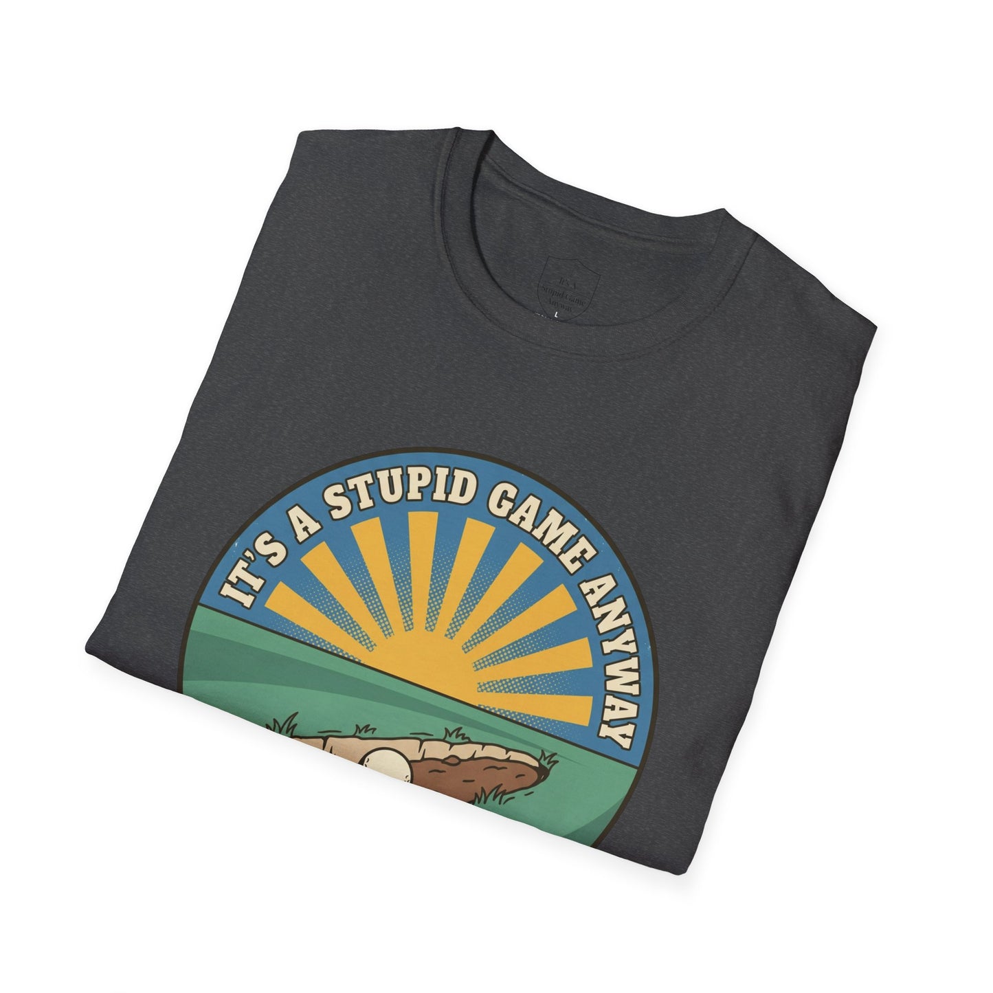 The Divot: Fairway Divot Golf T-Shirt | It’s A Stupid Game Anyway