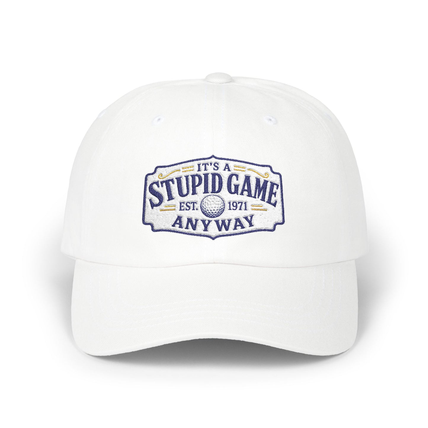 The Jack - It's A Stupid Game Anyway Natural Light inspired hat
