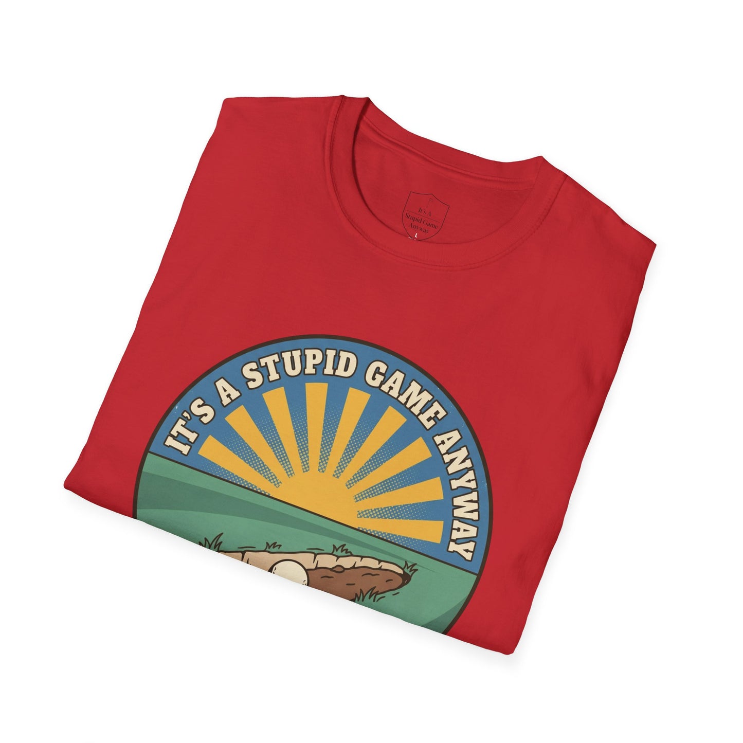 The Divot: Fairway Divot Golf T-Shirt | It’s A Stupid Game Anyway