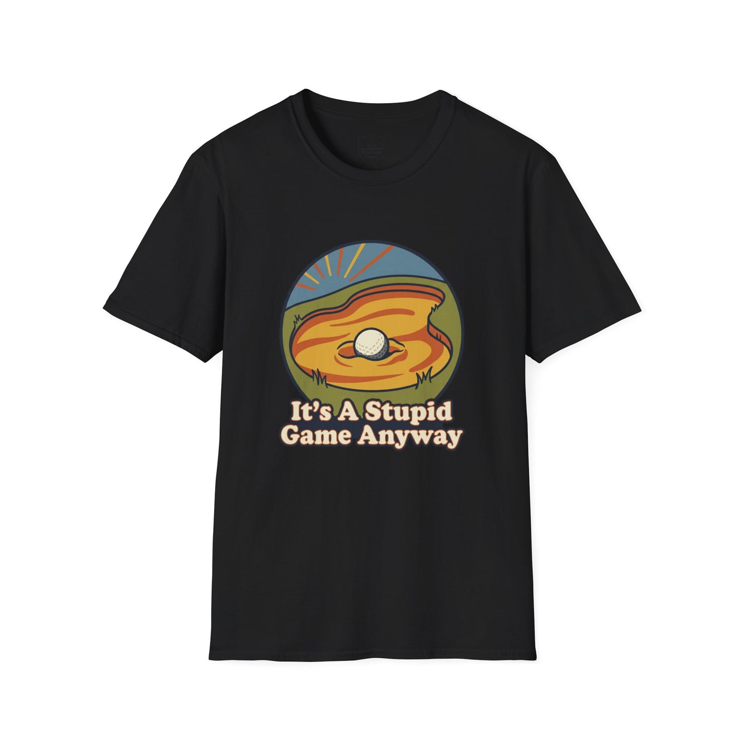 The Egg – Bunker Shot Golf T-Shirt | It’s A Stupid Game Anyway