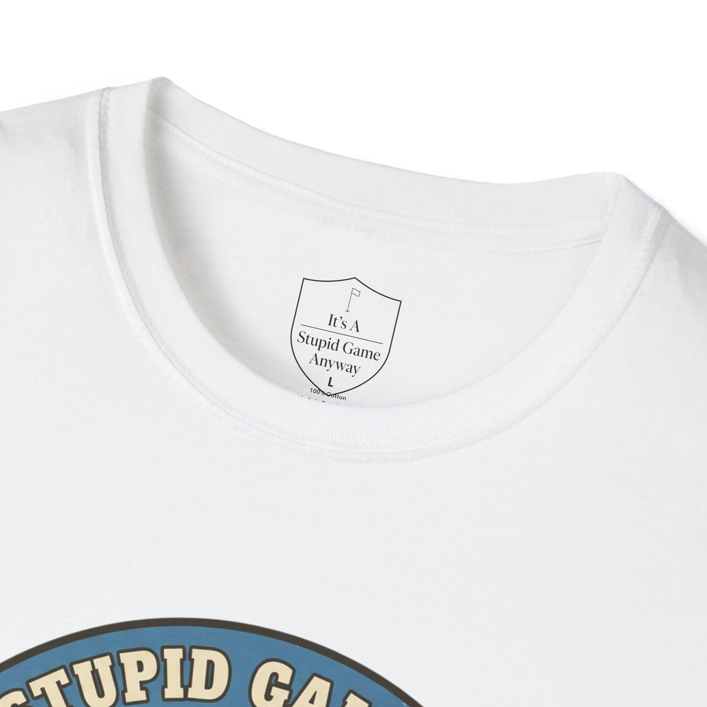 The Divot: Fairway Divot Golf T-Shirt | It’s A Stupid Game Anyway