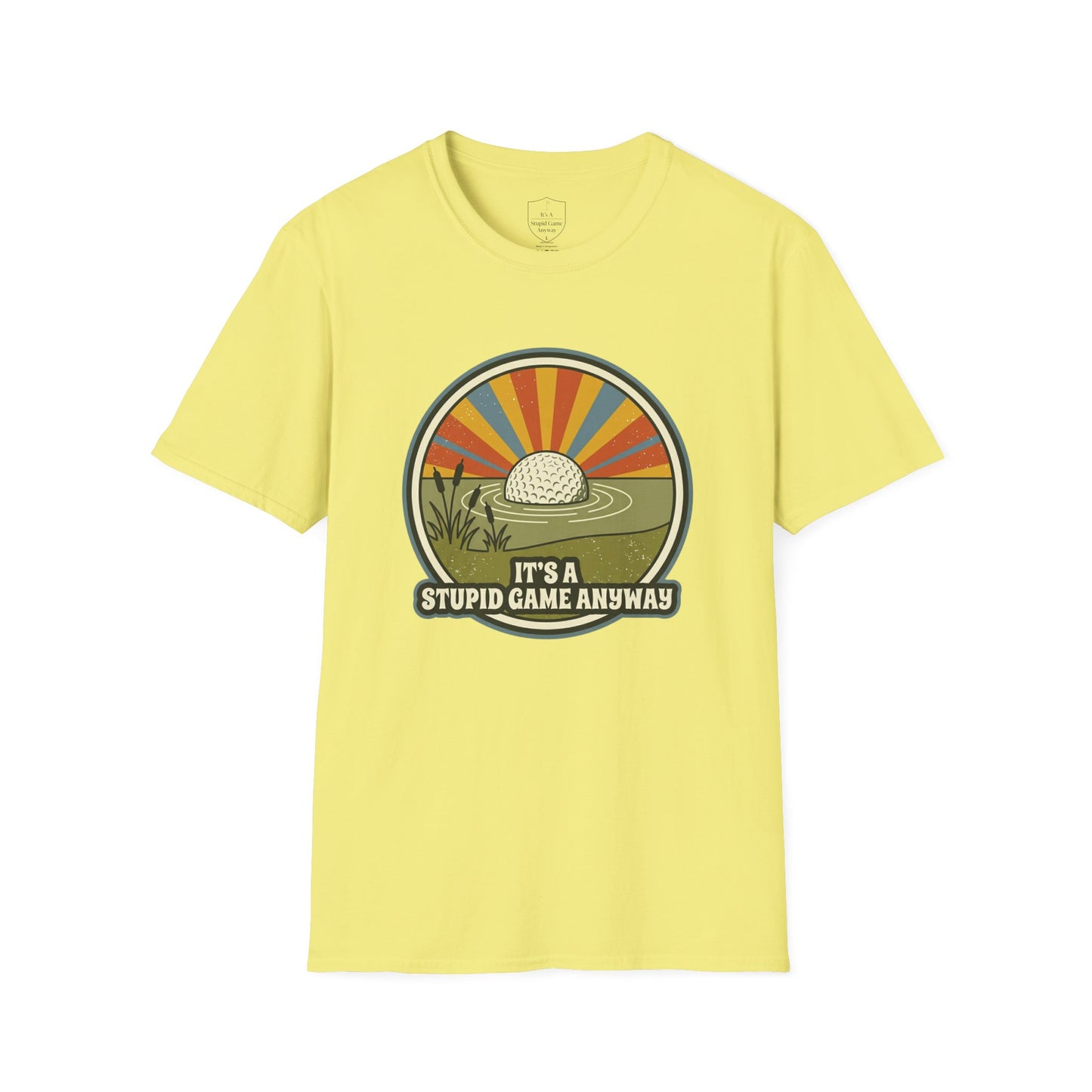The Sub – Water Hazard Golf T-Shirt | It’s A Stupid Game Anyway