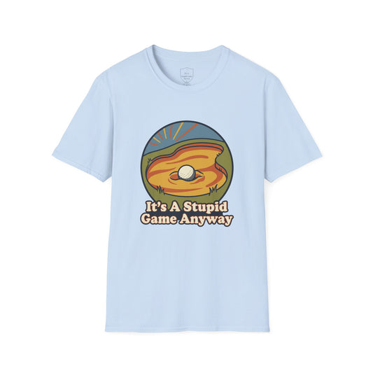 The Egg – Bunker Shot Golf T-Shirt | It’s A Stupid Game Anyway