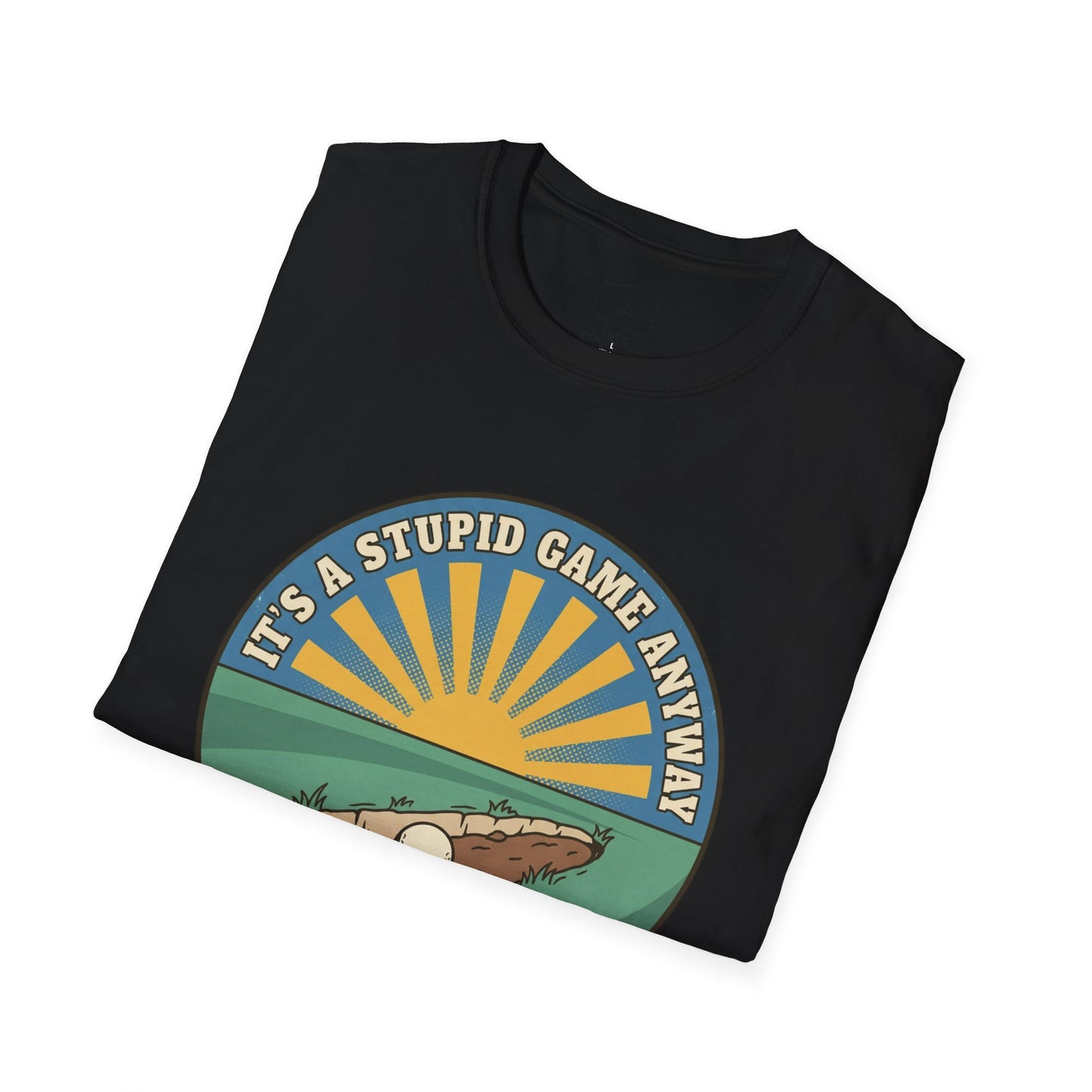 The Divot: Fairway Divot Golf T-Shirt | It’s A Stupid Game Anyway