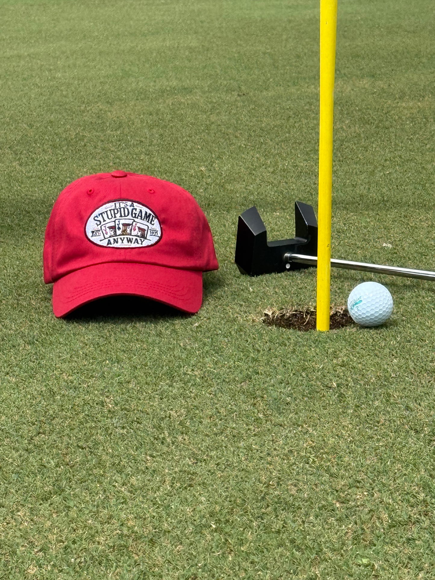 The 3 Jack - Its A Stupid Game Anyway 3 putt pain hat
