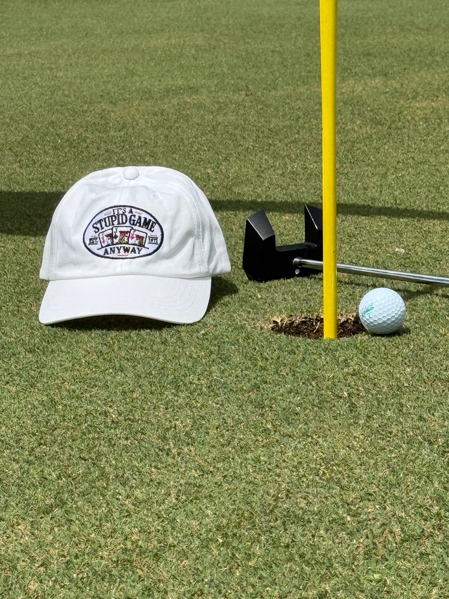The 3 Jack - Its A Stupid Game Anyway 3 putt pain hat
