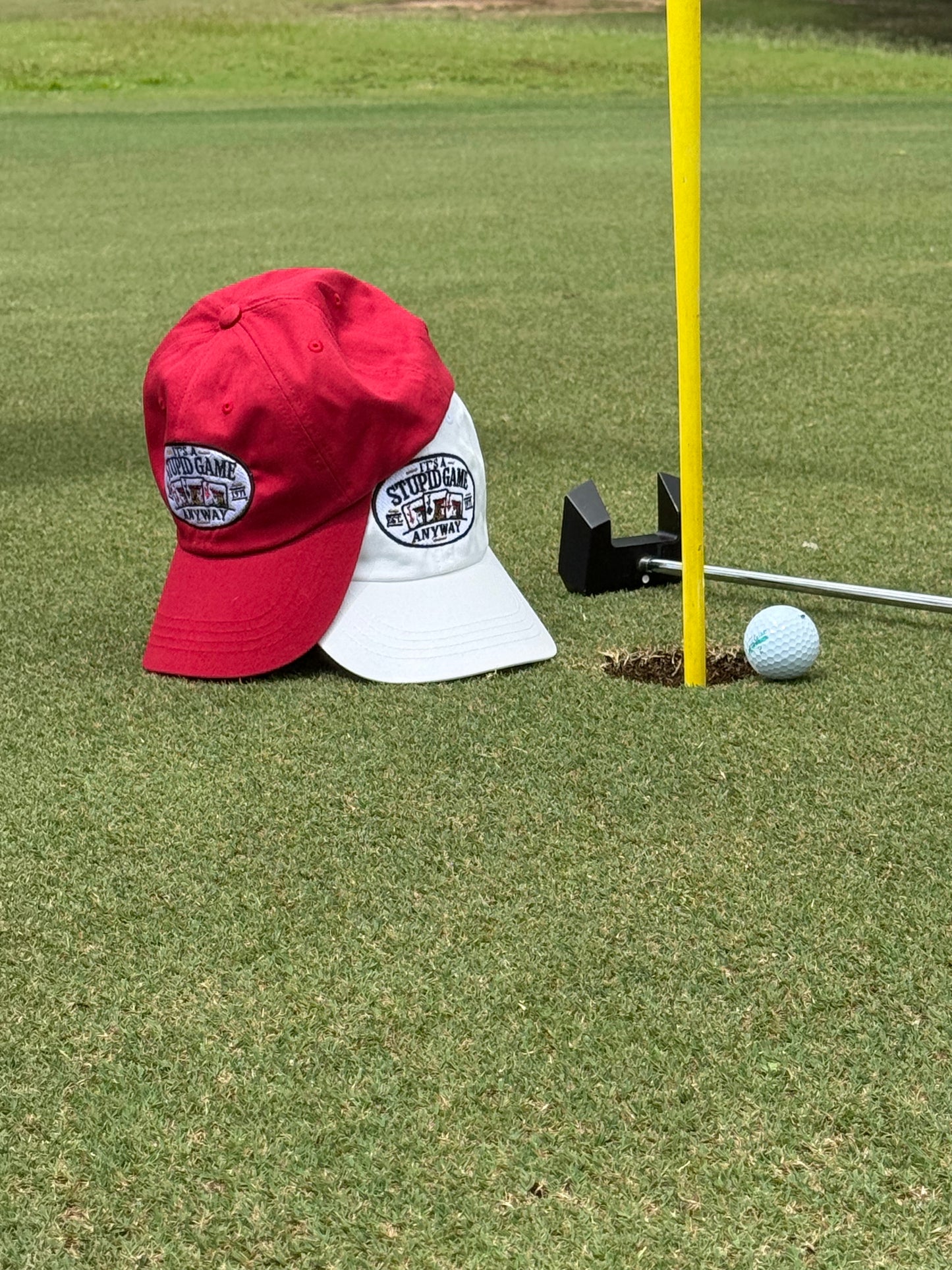 The 3 Jack - Its A Stupid Game Anyway 3 putt pain hat