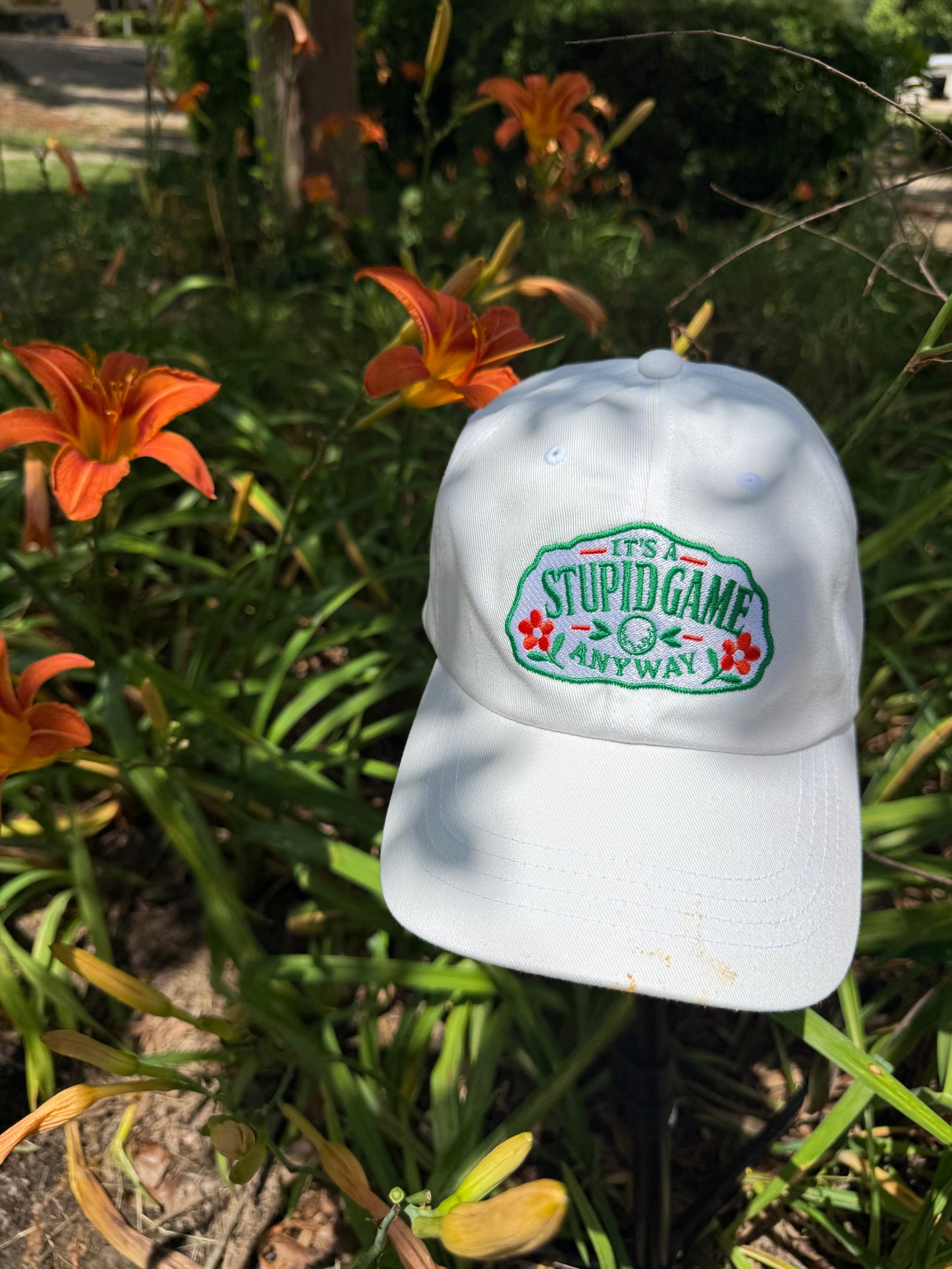 The Bloom- Its A Stupid Game Anyway Flower Hat