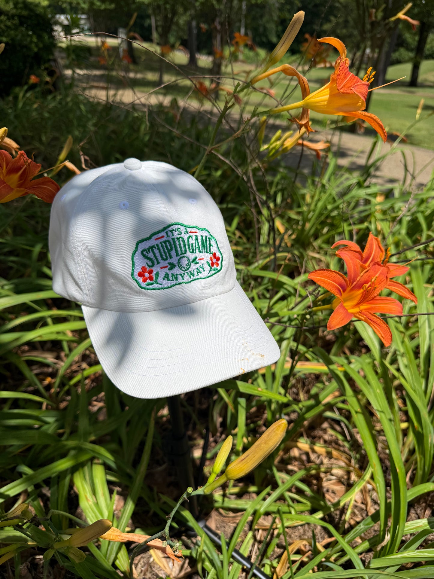 The Bloom- Its A Stupid Game Anyway Flower Hat